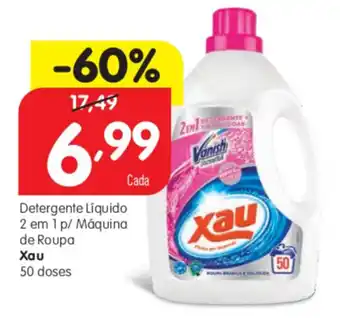 Minipreço Detergente Líquido 2 em 1 P/Máquina de Roupa Xau 50 Doses promoção
