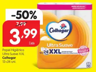 Minipreço Papel Higiénico Ultra Suave XXL Colhogar 24 uni. promoção