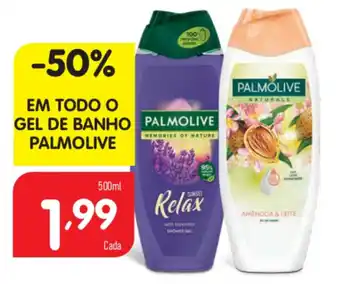 Minipreço Gel de Banho Palmolive 500ml promoção