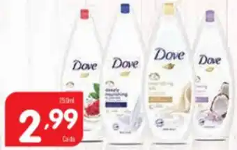 Gel de Banho Dove 750ml