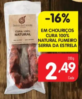 Chouriços Cura 100% Natural Fumeiro Serra da Estrela 200g