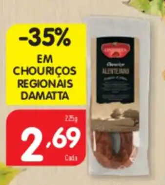 Minipreço Chouriços Regionais Damatta 225g promoção