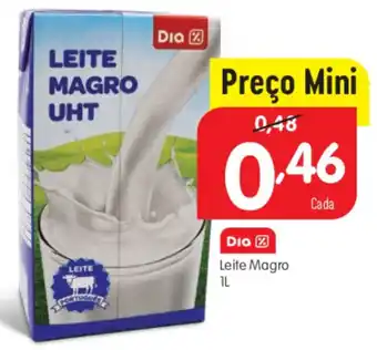 Minipreço leite Magro UHT 1L promoção