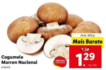 Cogumelo Marron Nacional 300g