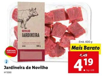 Lidl Jardineira de Novilho 600g promoção