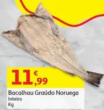 Auchan Bacalhau Graúdo Noruega Inteiro Kg promoção