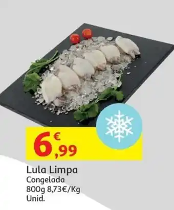 Auchan Lula Limpa Congelada 800g promoção