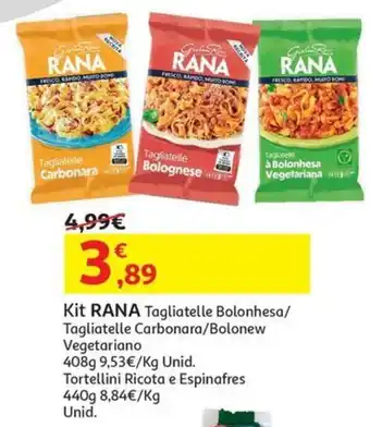 Auchan Kit RANA promoção