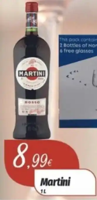 Miranda Supermercados Martini 1L promoção