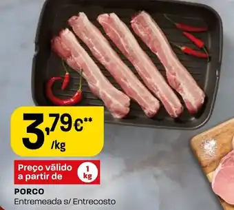 Intermarché PORCO Entremeada s/ Entrecosto promoção