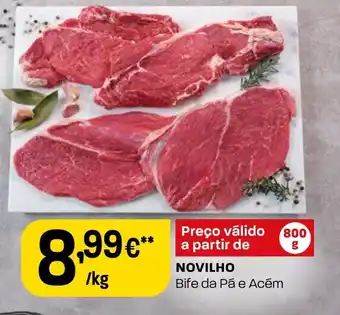 Intermarché NOVILHO Bife da Pá e Acém promoção