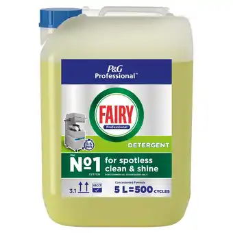 FAIRY PROFESSIONAL Detergente Profissional para Máquina da Loiça 5 litros