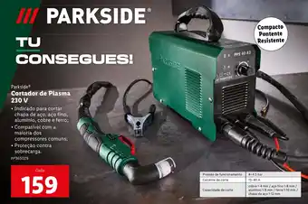 Lidl Parkside Cortador de Plasma 230V promoção