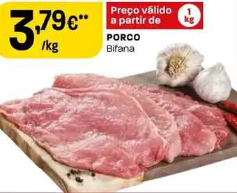 Intermarché Porco Bifana kg promoção
