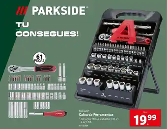 Lidl Parkside Caixa de Ferramentas promoção