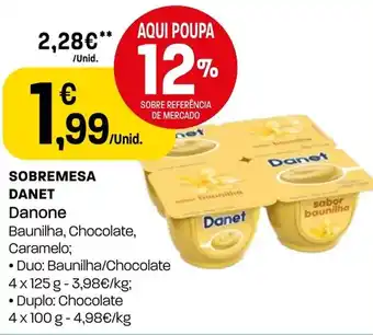 Intermarché SOBREMESA DANET Danone promoção