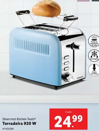 Lidl Silvercrest Kitchen Tools Torradeira 920 W promoção