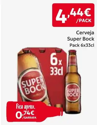 Amanhecer Cerveja Super Bock Pack 6x33cl promoção
