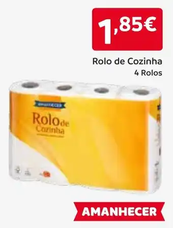 Amanhecer Rolo de Cozinha 4 Rolos promoção