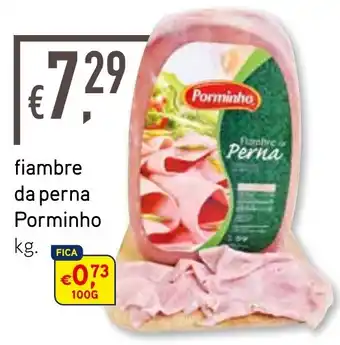 Bolama fiambre da perna Porminho kg promoção