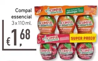 Bolama Compal essencial 3x110 ml. promoção