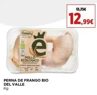 El Corte Inglés PERNA DE FRANGO BIO DEL VALLE Kg promoção