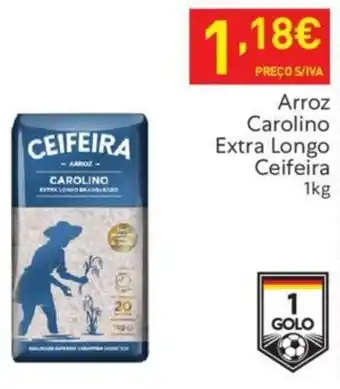 Recheio Arroz Carolino Extra Longo Ceifeira 1kg promoção