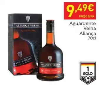 Recheio Aguardente Velha Aliança 70cl promoção