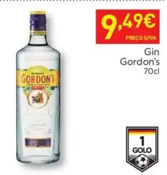 Recheio Gin Gordon's 70cl promoção