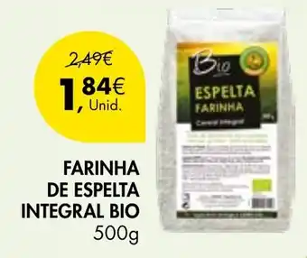 Pingo Doce FARINHA DE ESPELTA INTEGRAL BIO 500g promoção