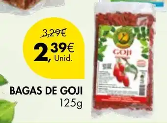 Pingo Doce BAGAS DE GOJI 125g promoção