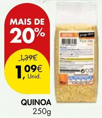 Pingo Doce QUINOA 250g promoção
