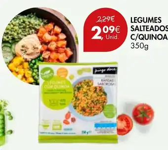 Pingo Doce LEGUMES SALTEADOS C/QUINOA 350g promoção