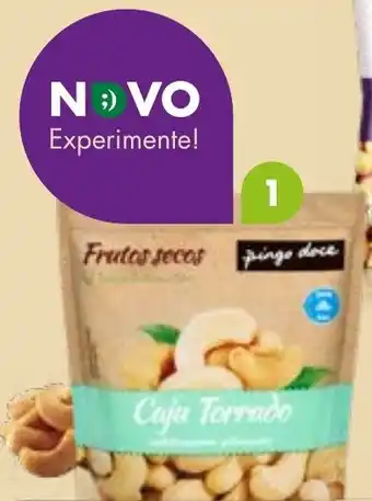 Pingo Doce Caju Torrado sem sal 200g promoção