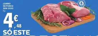 E.Leclerc LOMBO DE PORCO SEM OSSO Kg promoção