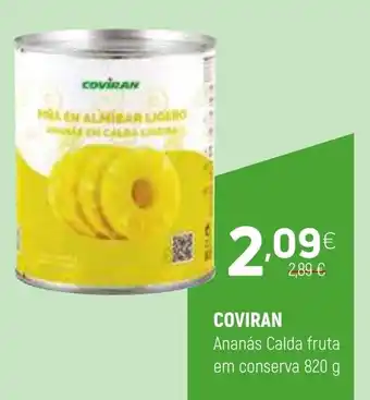 COVIRAN Ananás Calda fruta em conserva 820 g