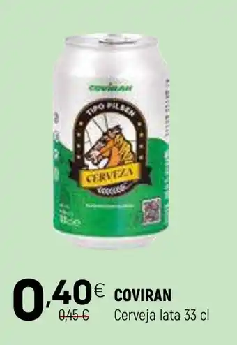 Coviran COVIRAN Cerveja lata 33 cl promoção