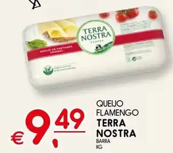 Meu Super QUEIJO FLAMENGO TERRA NOSTRA BARRA KG promoção