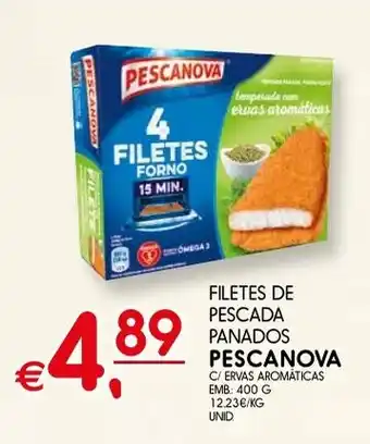 Meu Super FILETES DE PESCADA PANADOS PESCANOVA promoção