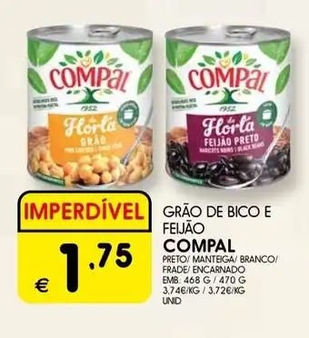 Meu Super GRÃO DE BICO E COMPAL promoção