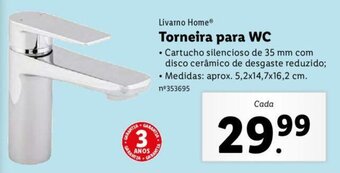 Livarno Home Torneira para WC