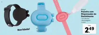 Lidl Beldray Pulseira com Dispensador de Desinfetante promoção