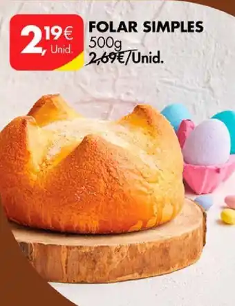Pingo Doce FOLAR SIMPLES 500g promoção