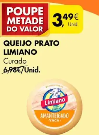 Pingo Doce QUEIJO PRATO LIMIANO Curado promoção