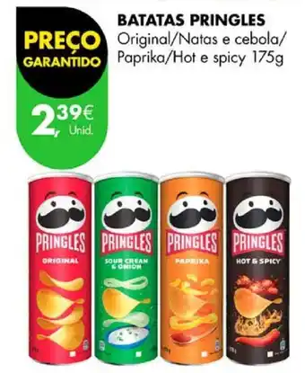 Pingo Doce BATATAS PRINGLES 175g promoção