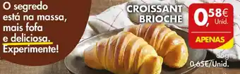 Pingo Doce CROISSANT BRIOCHE 85G promoção
