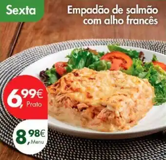 Pingo Doce Empadão de salmão com alho francês promoção