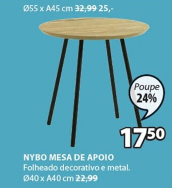 JYSK Nybo Mesa de Apoio promoção