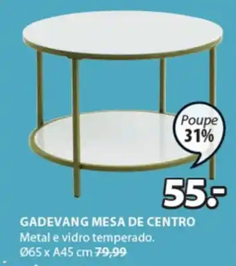 JYSK Gadevang Mesa de Centro promoção