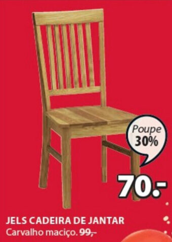 JYSK Jels Cadeira de Jantar promoção